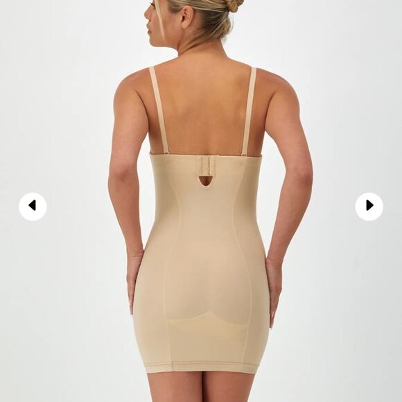 NEW Maidenform Nude Shaper Ultra Firm Control Shapewear Slip Underwire Support - Picture 7 of 10